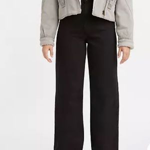 Levi’s High Loose Jean in Trainwreck Black